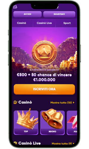 Iscriviti ora